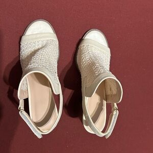 Women’s sandals. Peep Toe Chunky